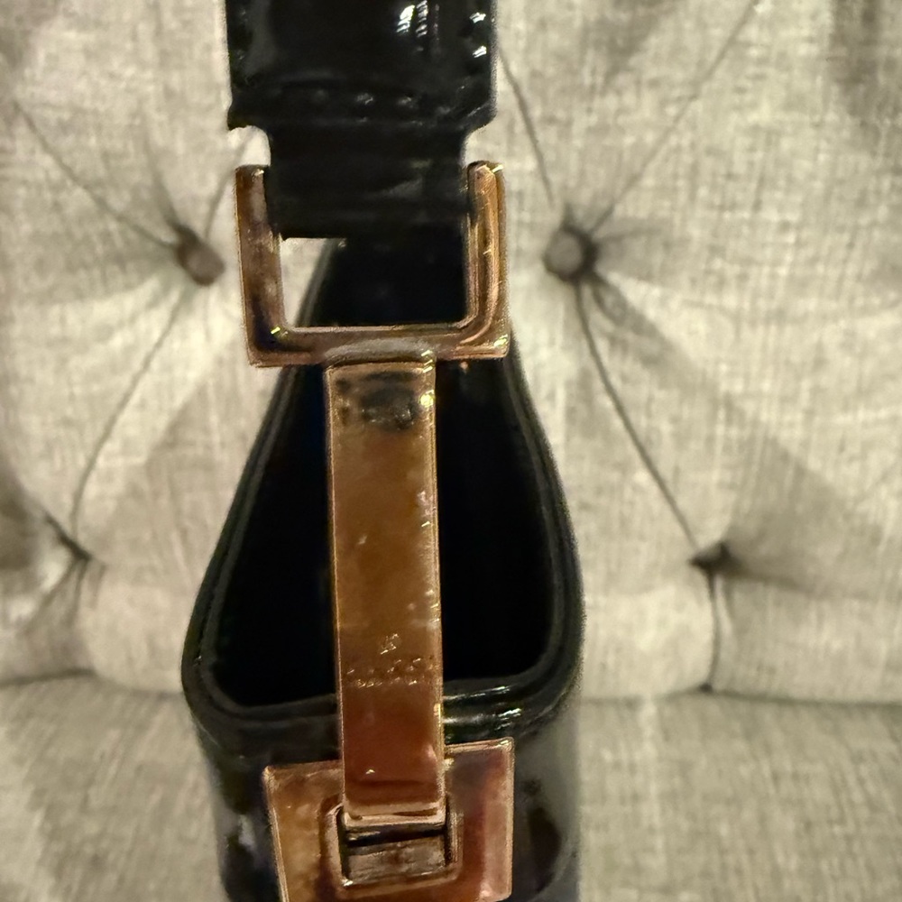Gucci Black and Cream Shoulder Bag - Picture 9 of 10